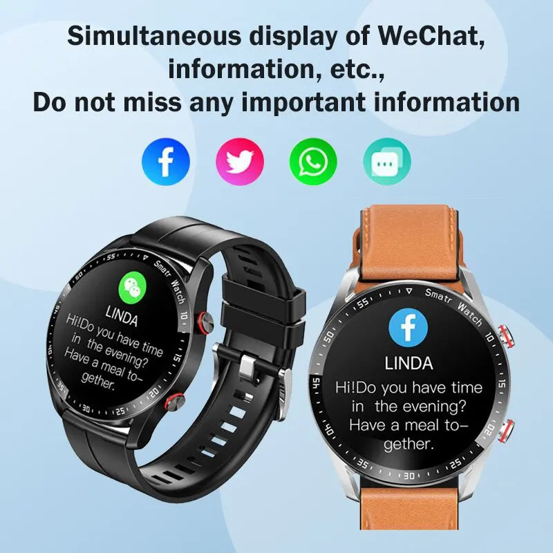 SmartWatch Wristband 2023 Men Women HW20 Precise Blood Oxygen Body