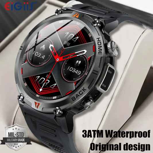 EIGIIS Smart Watch 3ATM Waterproof 2023 Original Design For Men