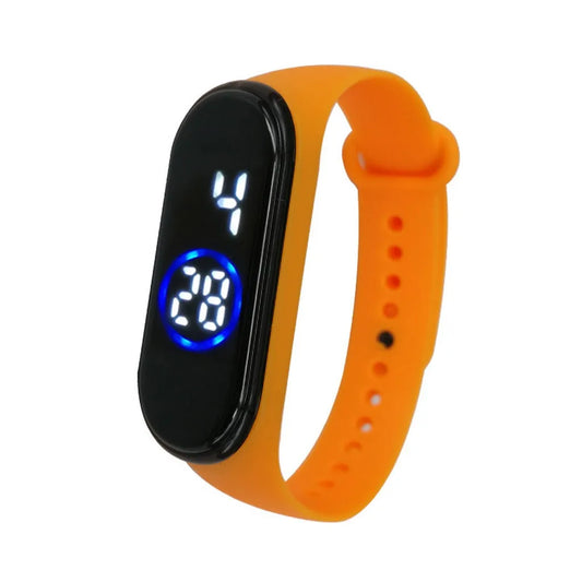 Fashion  Waterproof Digital Led Sports Watch Unisex Silicone Band